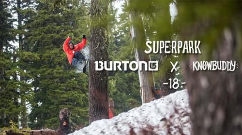 Burton Knowbuddy team na akci Superpark 18